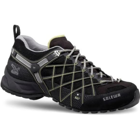Salewa Wildfire GTX Approach Shoes Gore Tex Lace Up Outdoor Hiking Black 8 - Picture 1 of 8